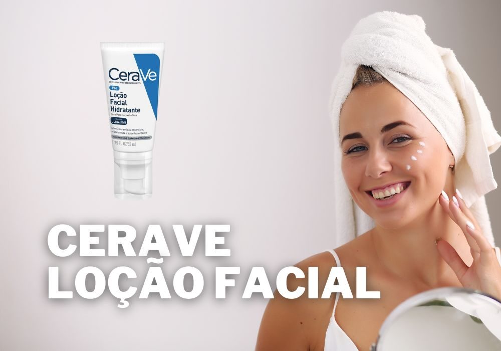 CeraVe Loção Facial Hidratante com FPS 30 Hidratação e Proteção Solar
