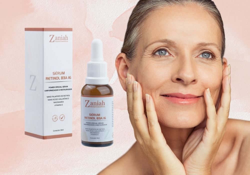 Retinol Antirrugas e Restaurador Zaniah B3A – 4 Ativos